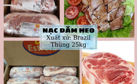 Nạc Dăm Heo Đông Lạnh